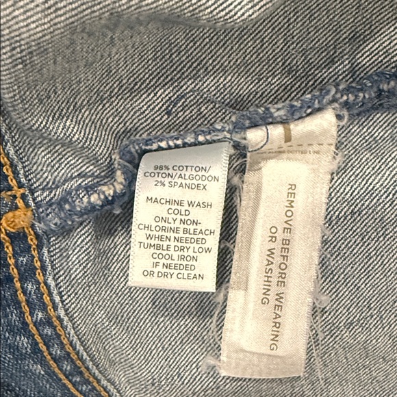 LOFT Classic Blue Denim Jacket - Picture 4 of 10